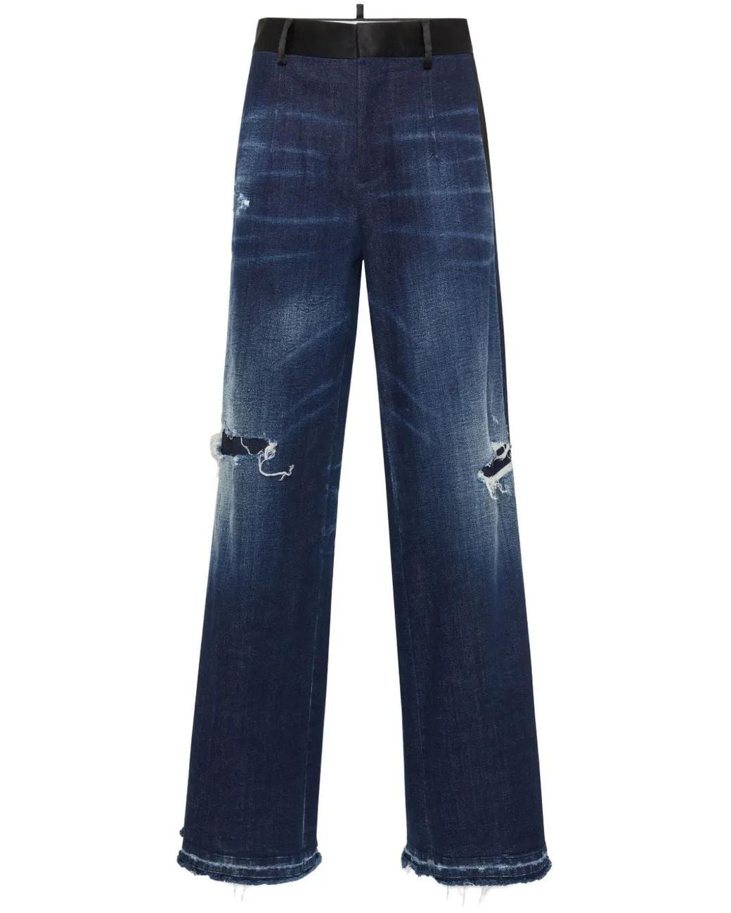 Jean À Coupe Ample DSquared² en coloris Blue