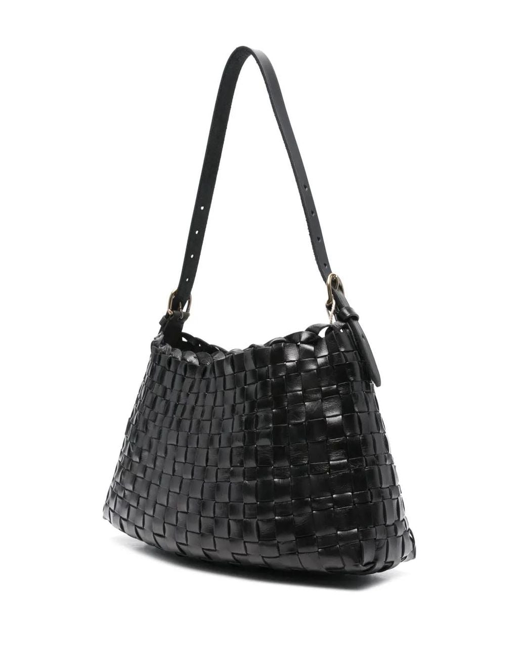 Dragon Diffusion Black Hobo Salvage Shoulder Bag