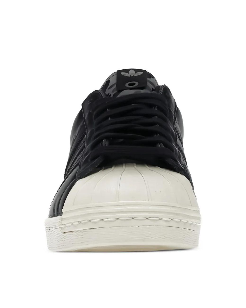 Adidas Black X Undefeated X Bape Superstar 80V Sneakers