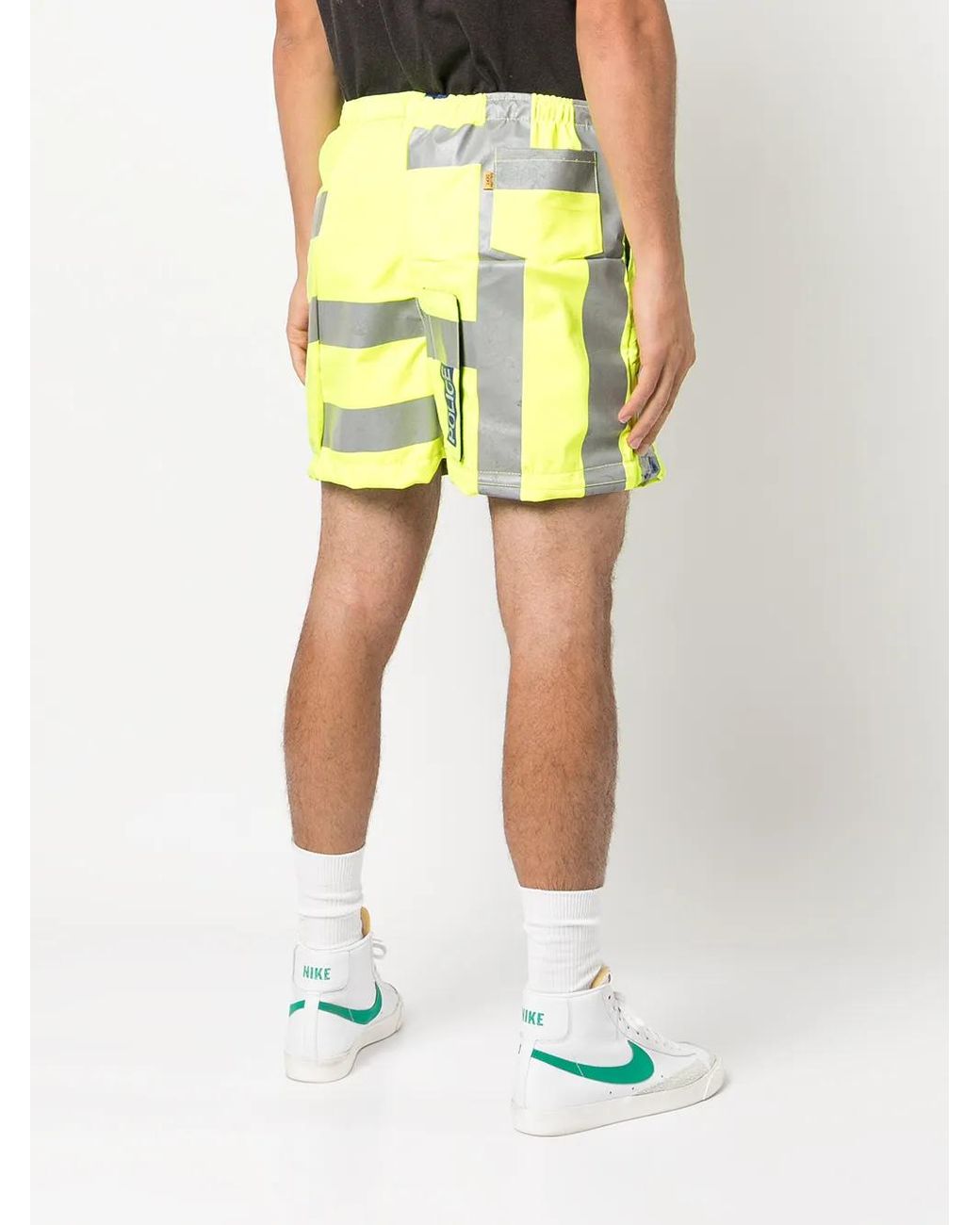 GALLERY DEPT. Yellow Toxic Zuma Shorts for men