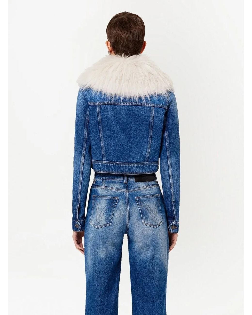 AMI Denim Jack in het Blue