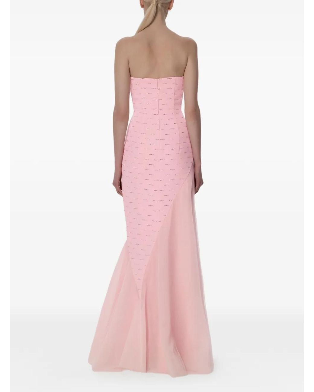 V:PM ATELIER Pink Linda Maxi Dress