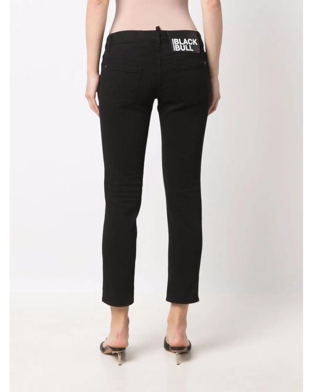 DSquared² Black 5 Pockets Pants