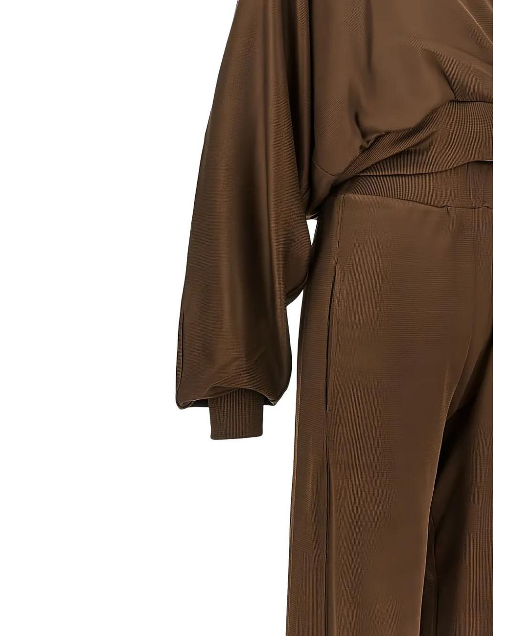 ANDAMANE Brown Grace Trousers Set