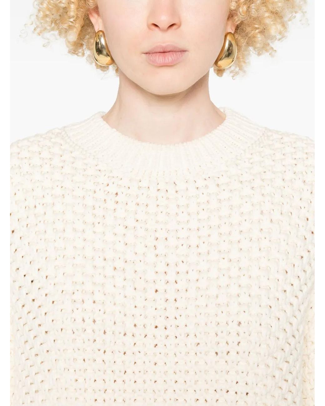 Pull Sydney Anine Bing en coloris Natural