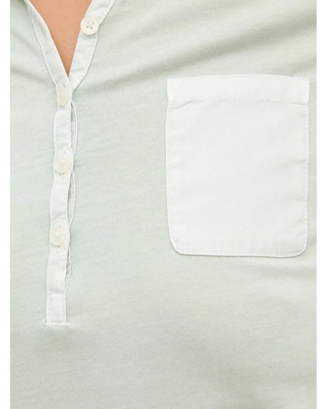 Marc O' Polo White Patch-Pocket Polo Shirt