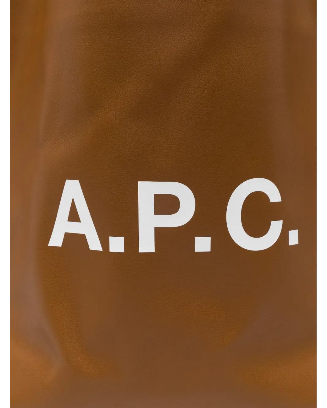 A.P.C. Brown Shopping Bag Ninon
