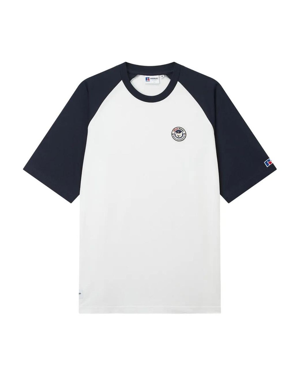 Chocoolate Blue Logo Patch T-Shirt for men