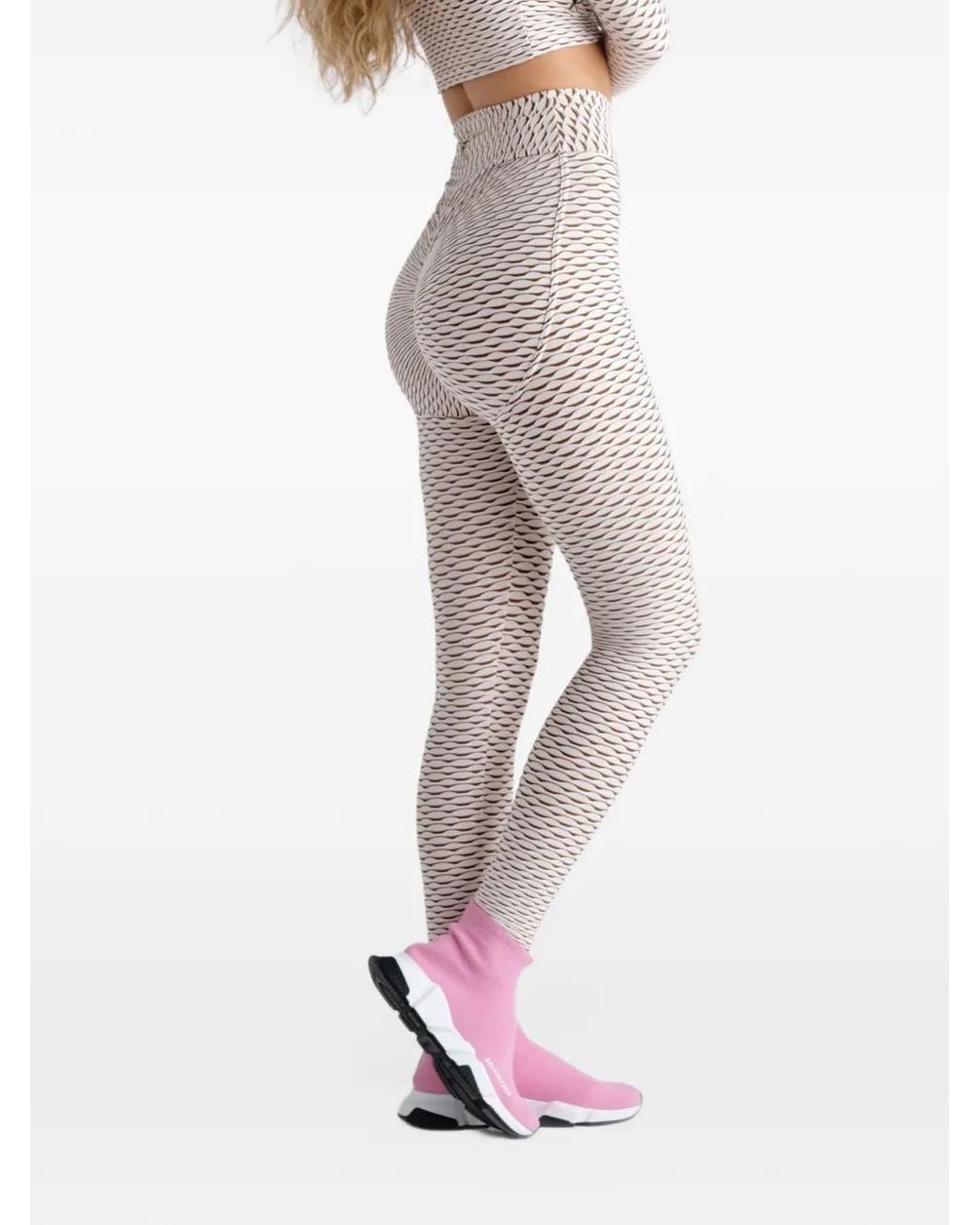 Tessitura Body Couture Natural 3D-Effect Performance Leggings