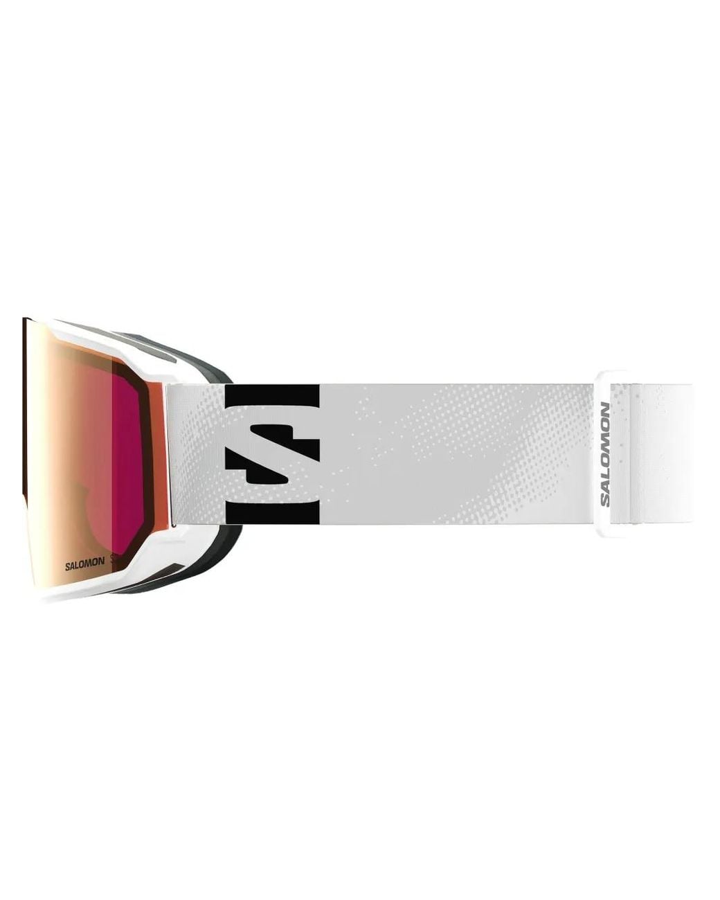 Salomon White S/View 3 Ml Snow Goggles for men