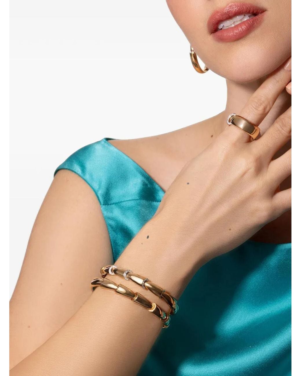 Vhernier Blue Bracelet Calla Media