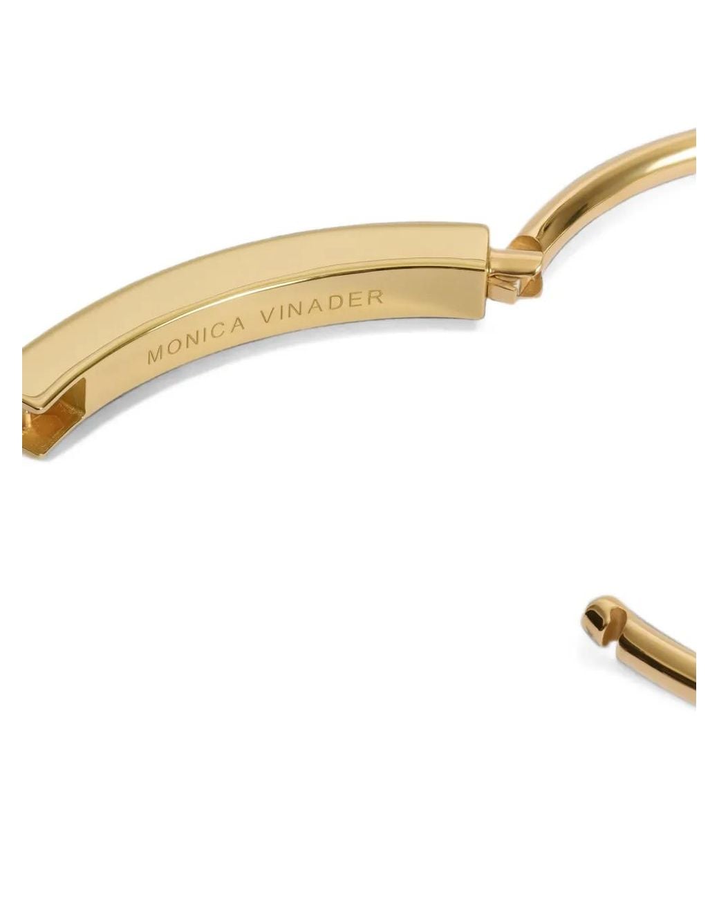 Monica Vinader Metallic Mv Linear Bold Bangle