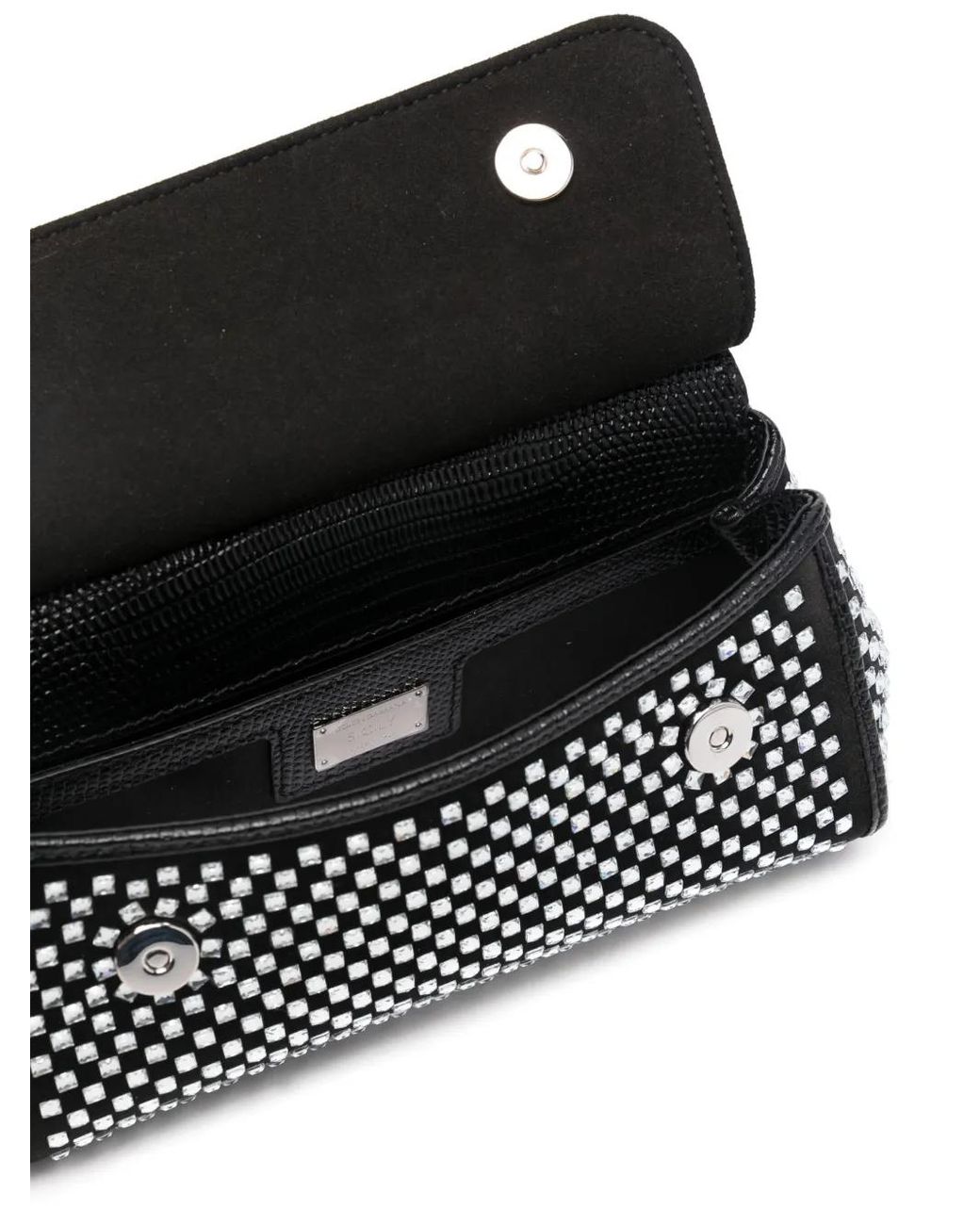 Dolce & Gabbana Black Small Sicily Tote Bag