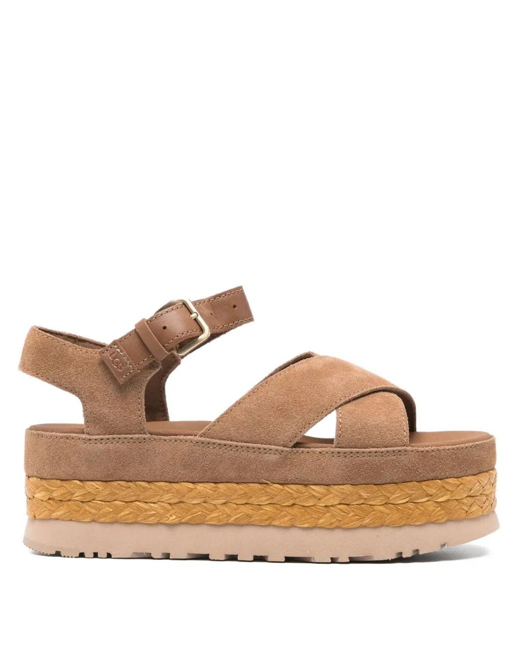 Ugg Brown Aubrey Sandalen