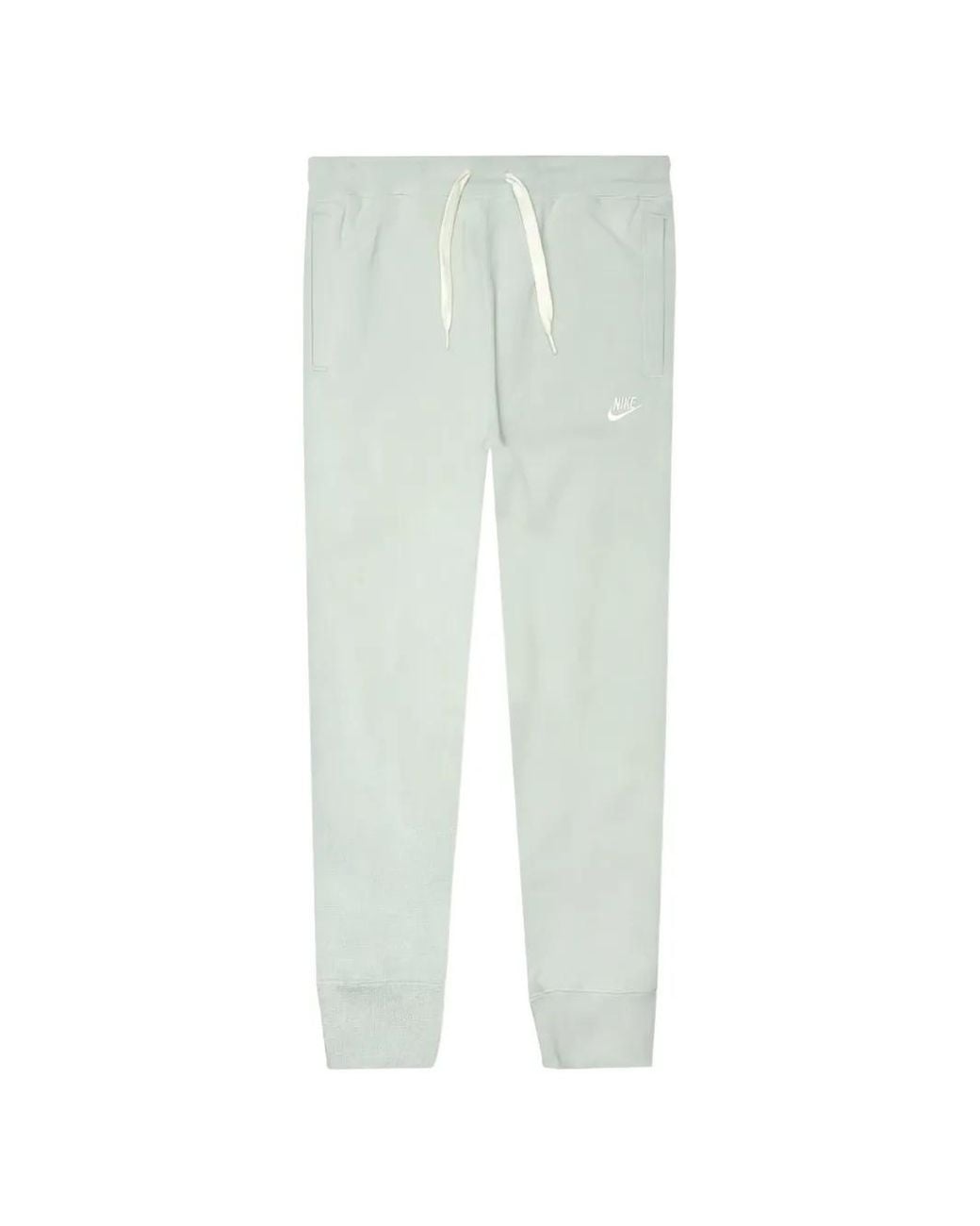 Nike White Logo-Detail Fleece Track Pants for men