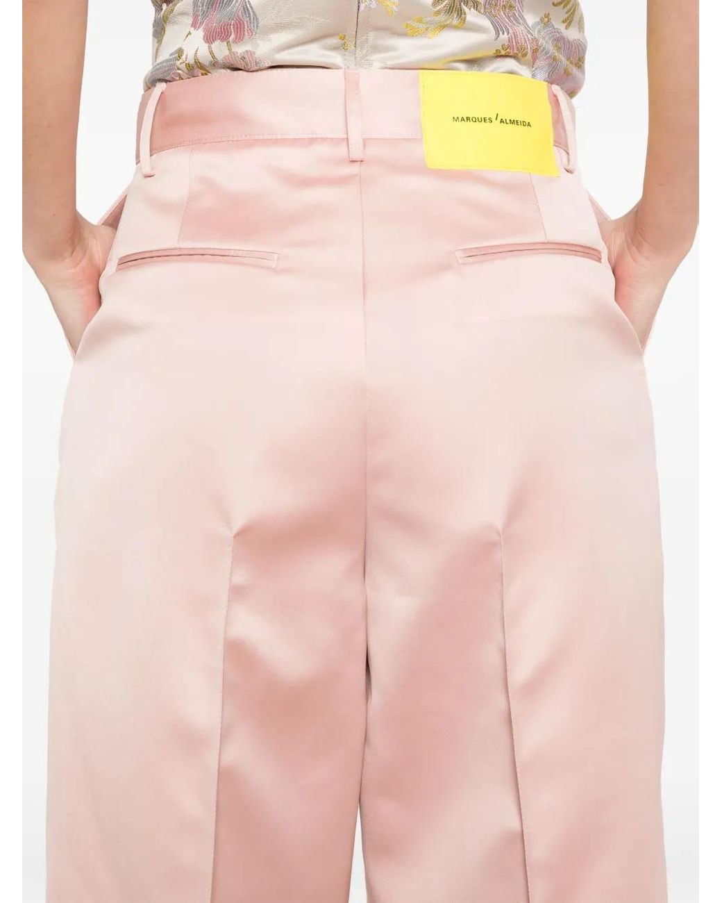Marques'Almeida Pink Trousers