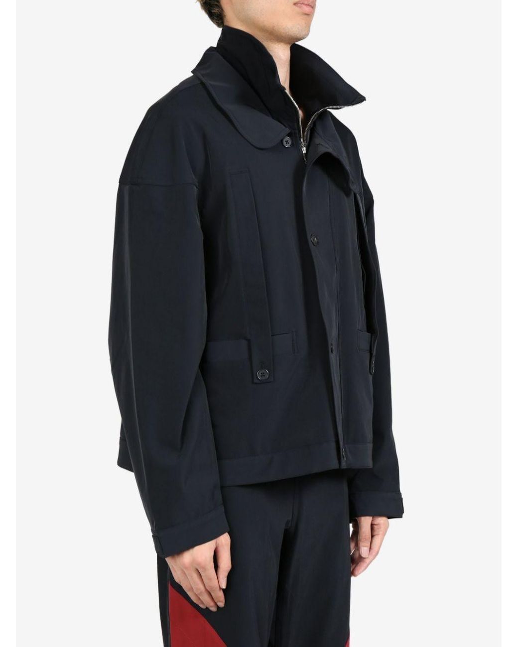 Asics X Kiko Kostadinov Novalis Liatrisory Blouson Jacket in Blue