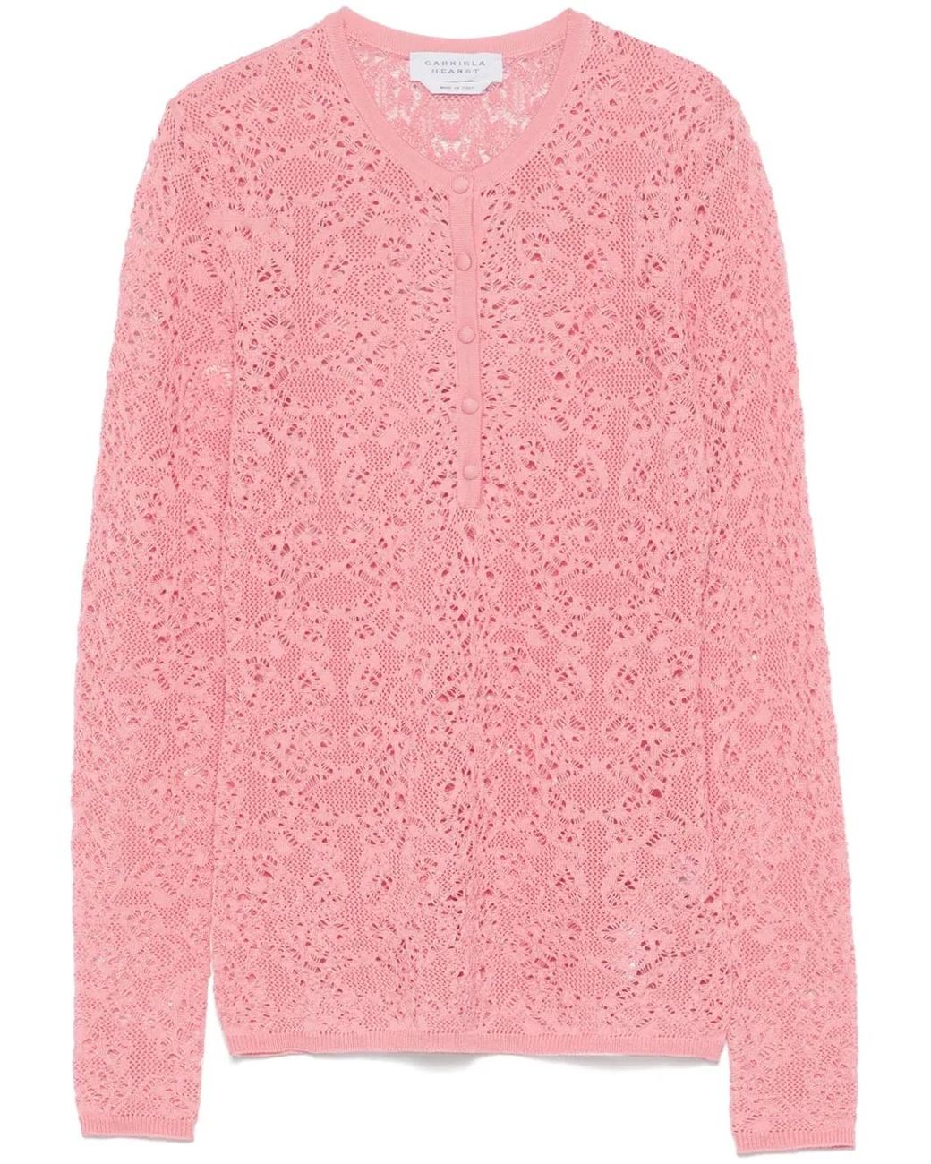 Gabriela Hearst Pink Ithaca T-Shirt