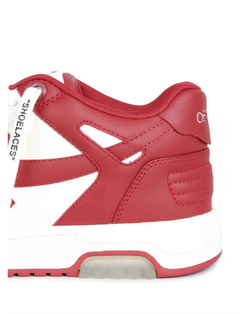 Off-White c/o Virgil Abloh Red Sneakers Out Of Office for men