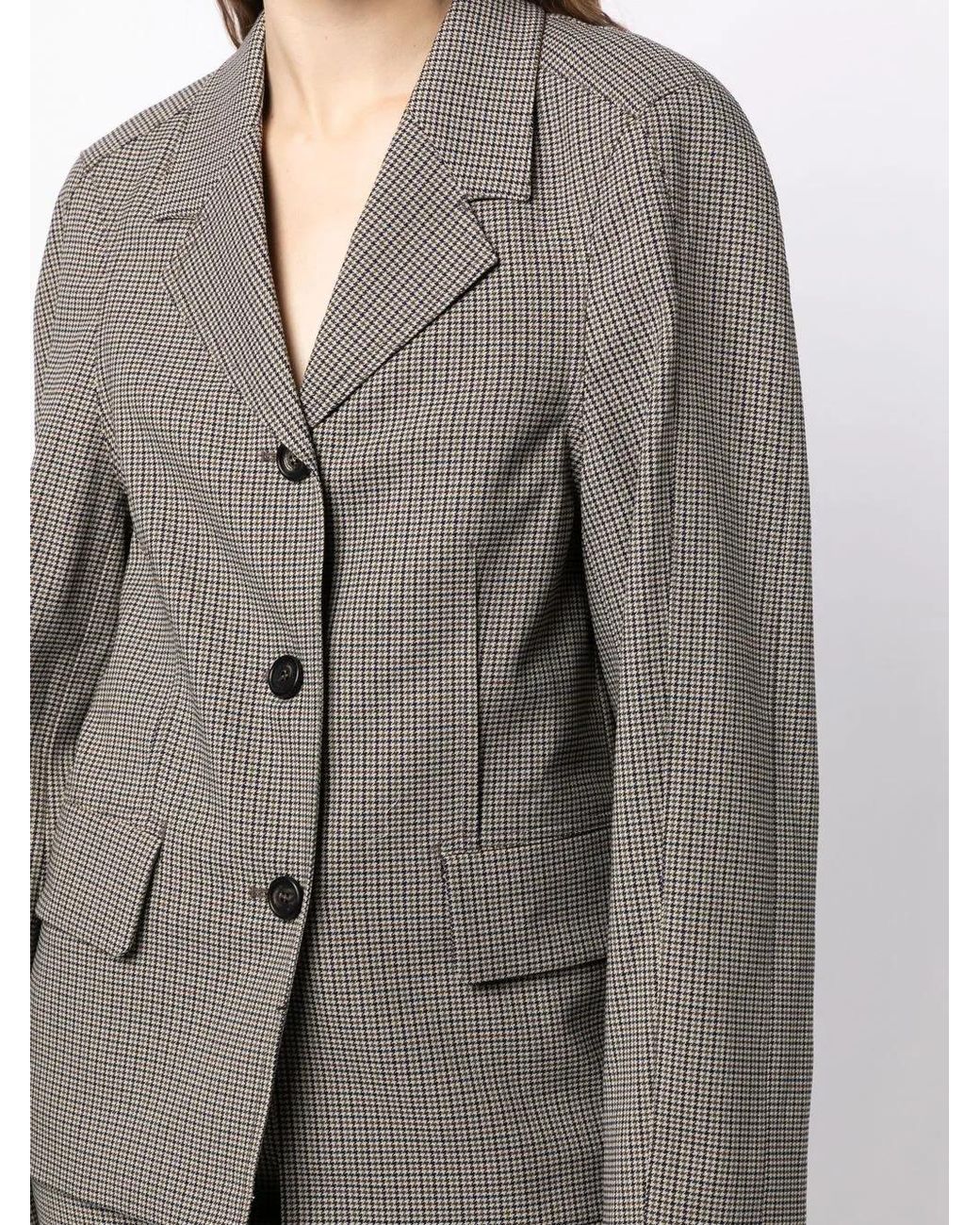 Low Classic Oversized Blazer in het Brown