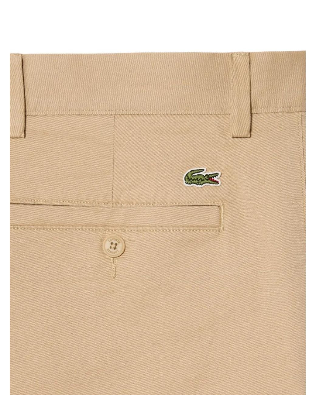 Lacoste Natural Bermuda À Logo for men