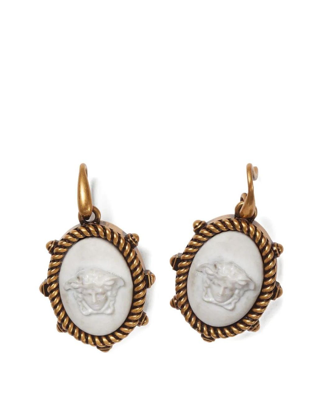 Pendientes Tivoli Versace de color Metallic