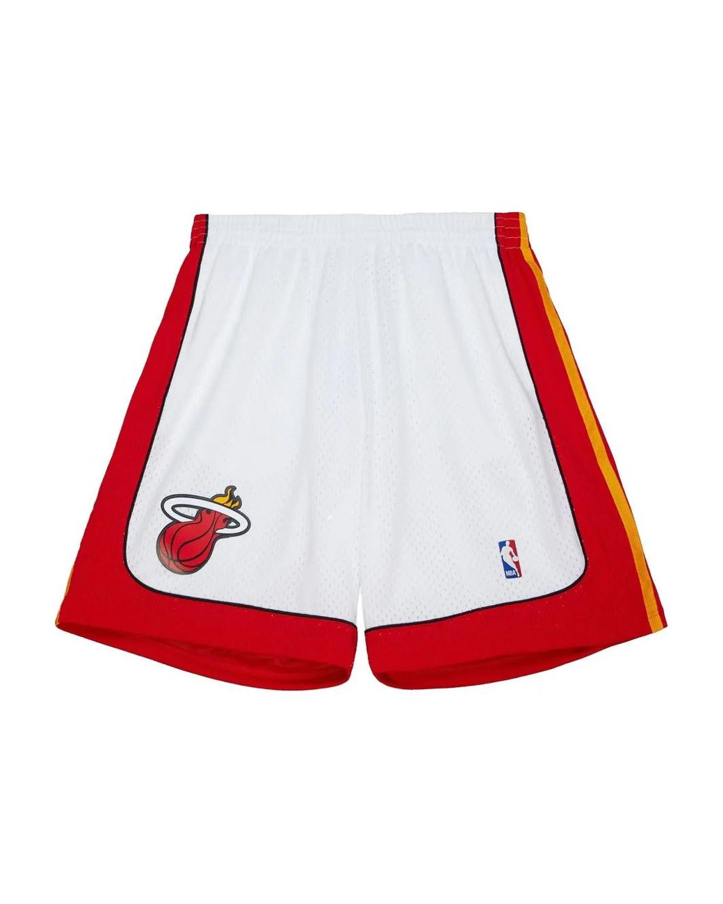 Mitchell & Ness Red X Nba Miami Heat 2005 Shorts for men