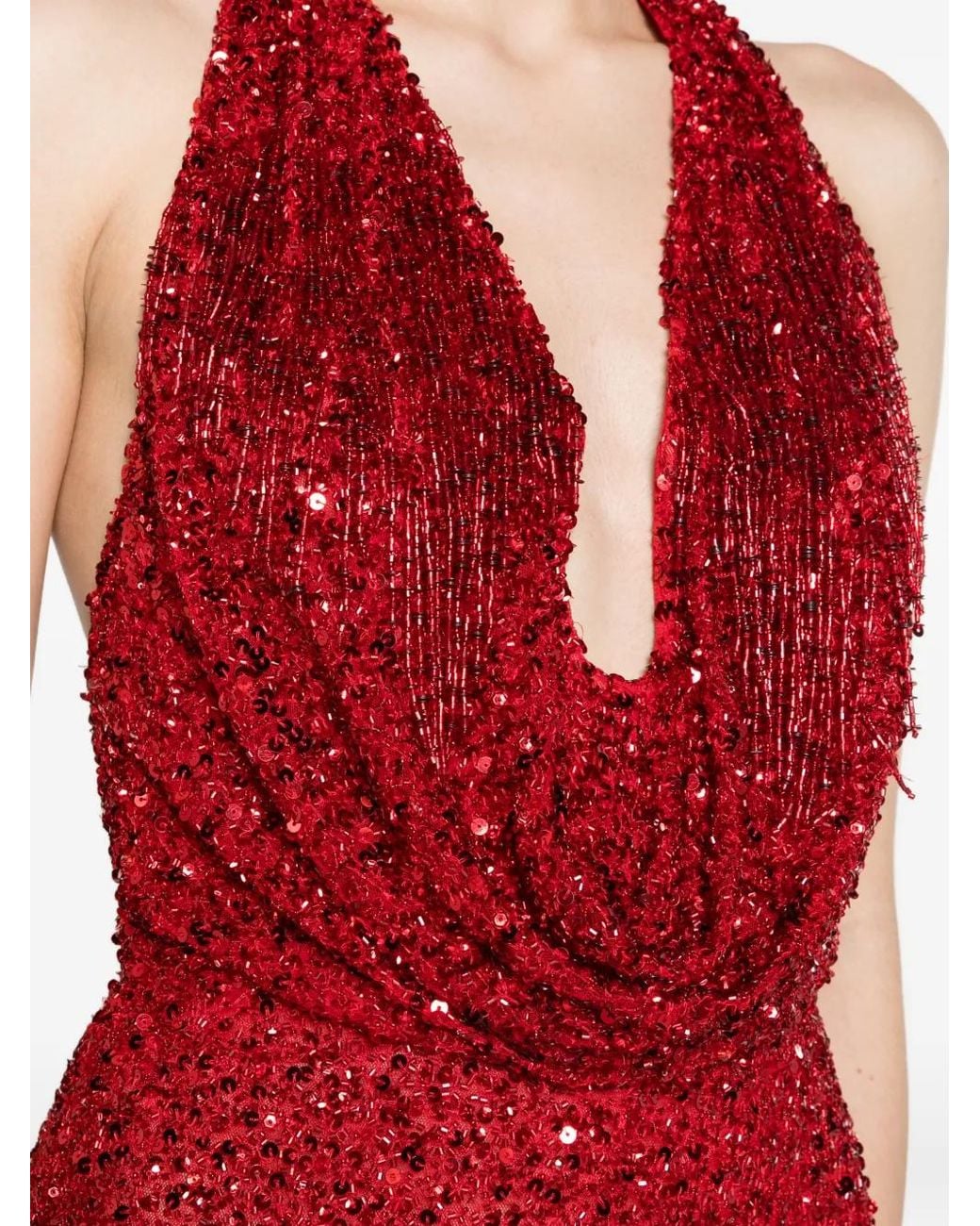 Rachel Gilbert Red Presley Gown