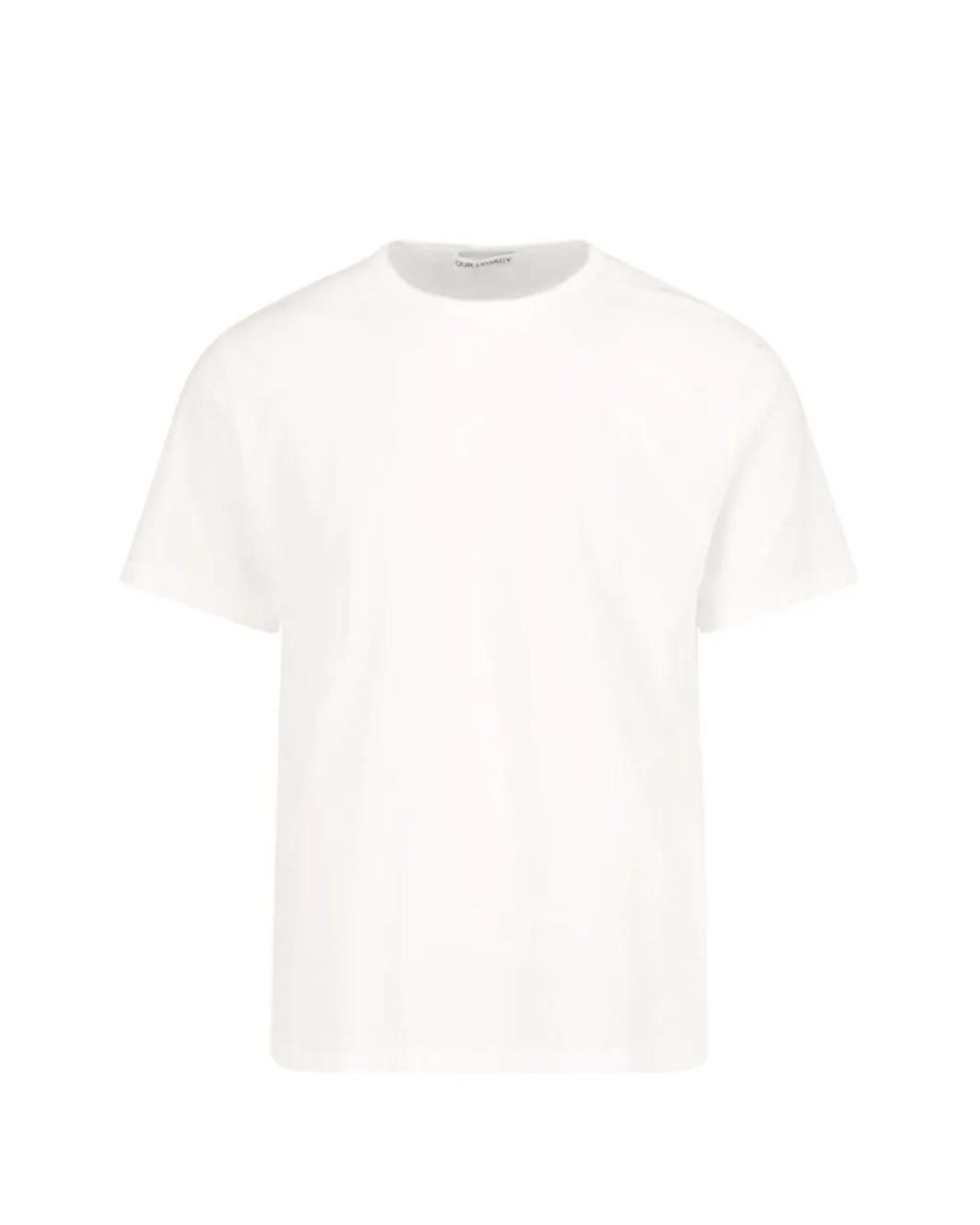 Our Legacy White New Box T-Shirt for men