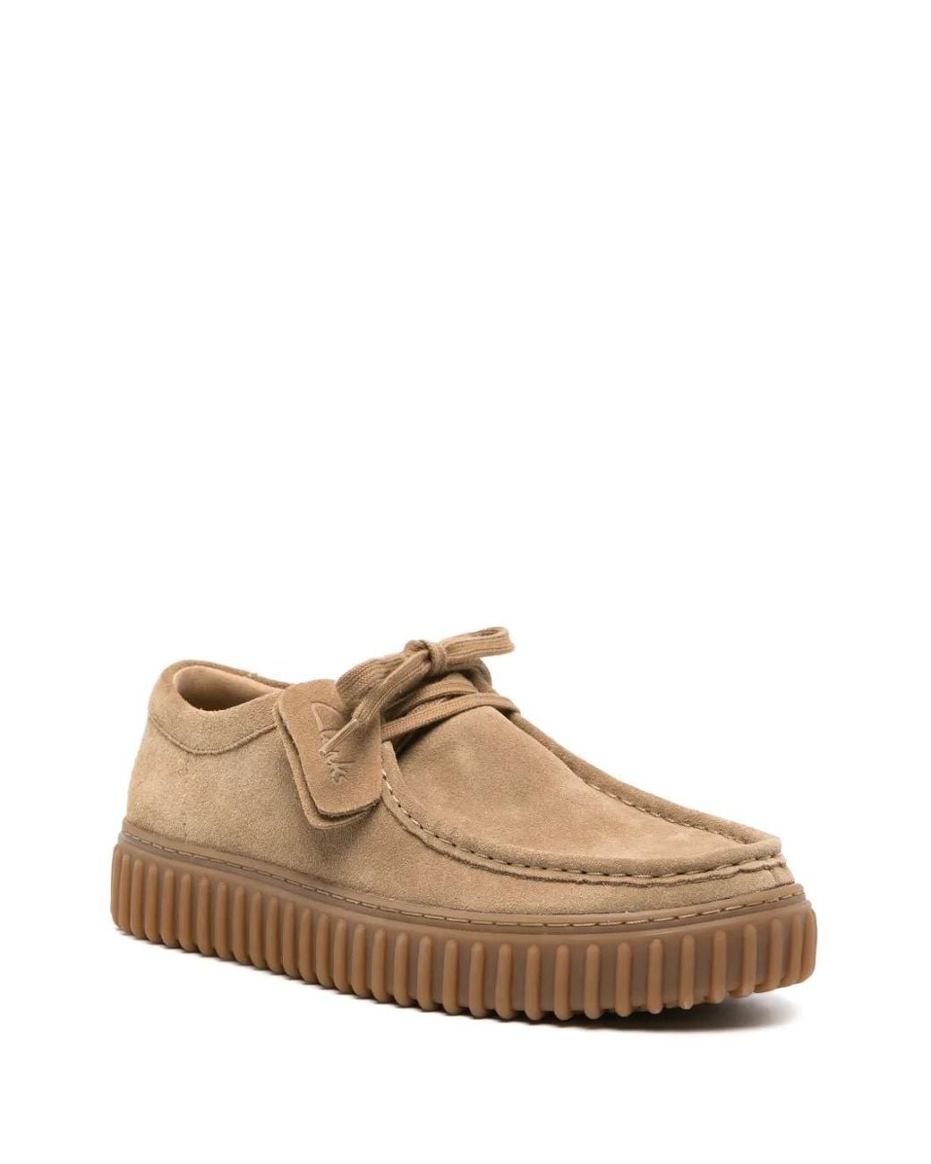Clarks Brown Torhill Suede Loafers for men