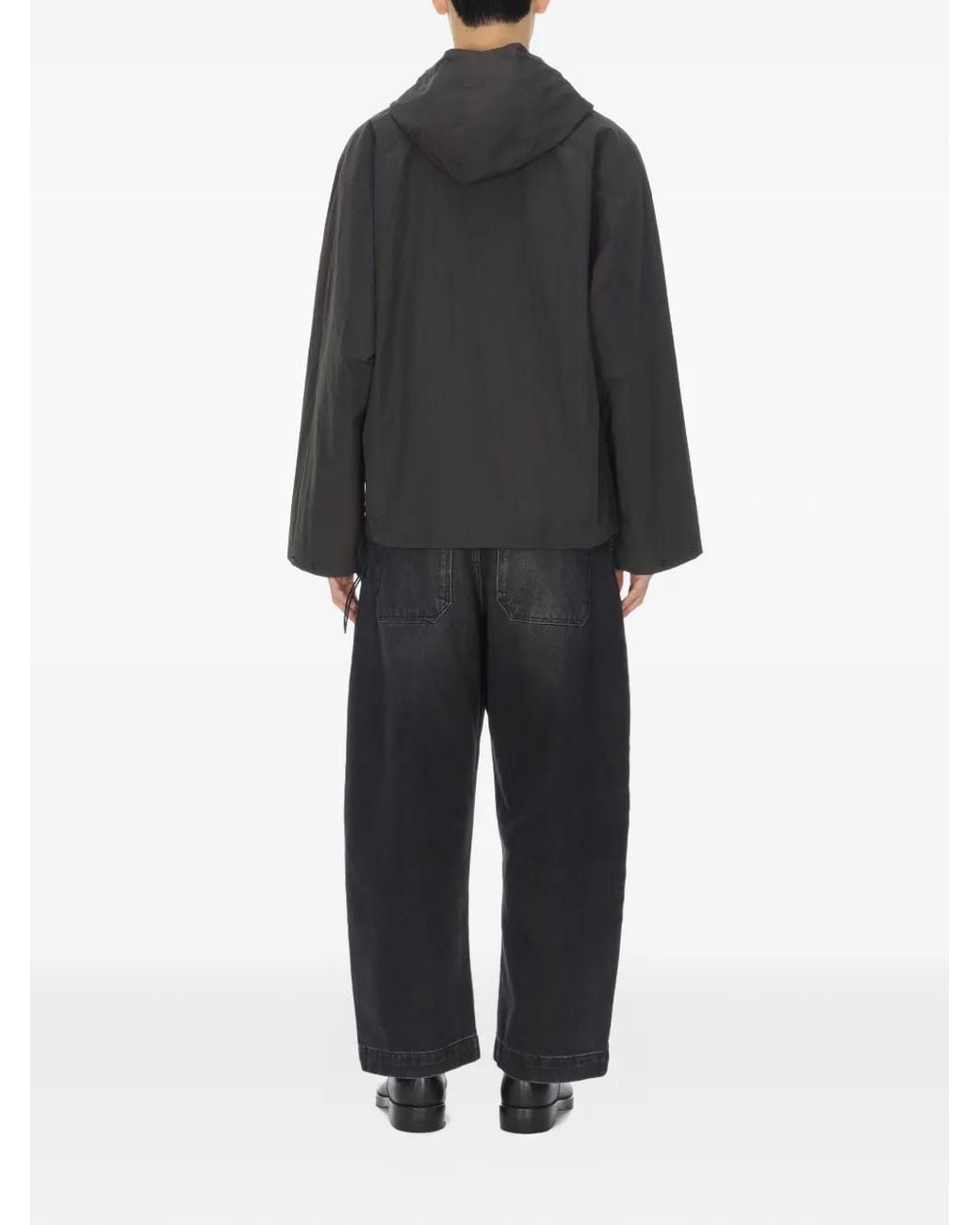Studio Nicholson Black Veste À Capuche for men