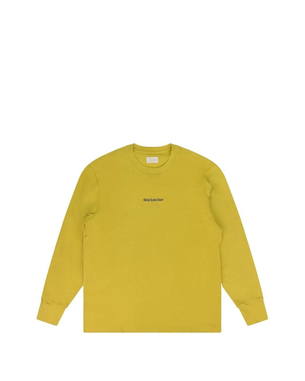 Aimé Leon Dore Yellow Uniform Long-Sleeve T-Shirt for men