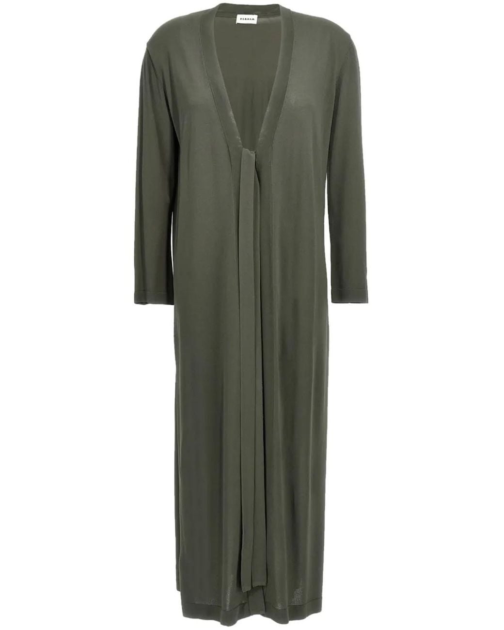 P.A.R.O.S.H. Green V-Neck Cardigan