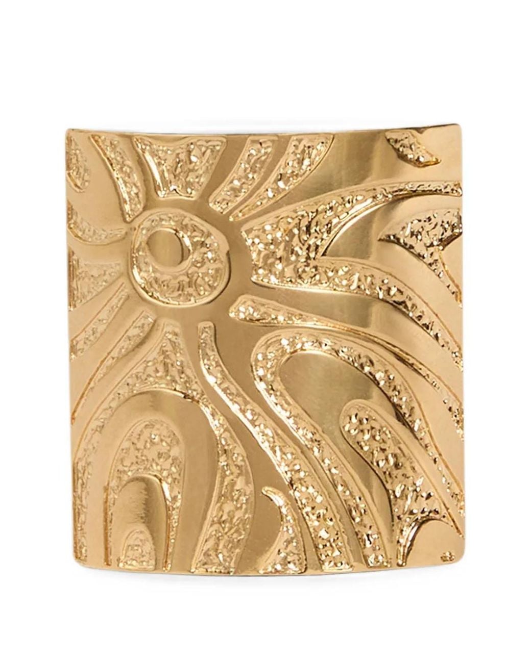 Emilio Pucci Metallic Marmo Brosche