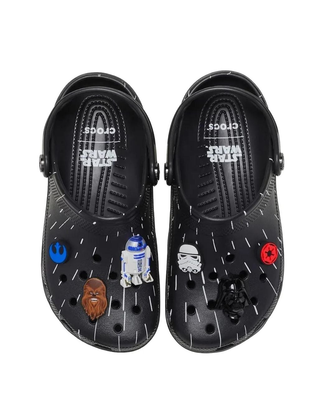 CROCSTM Black X Star Wars Schwarze Clogs