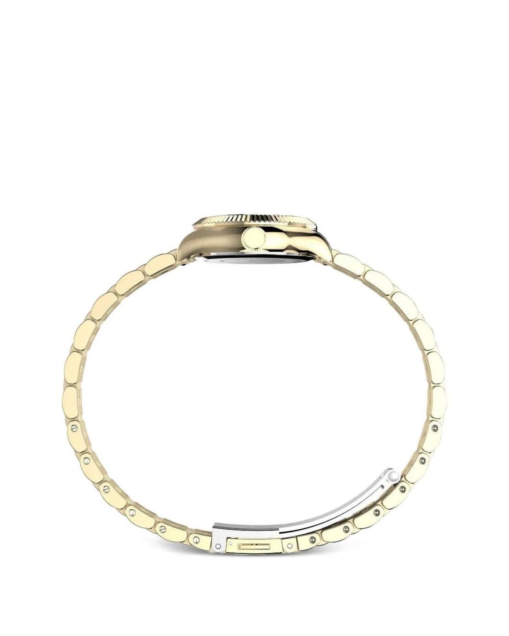 Timex Metallic Legacy Fluted Bezel 25Mm Watch