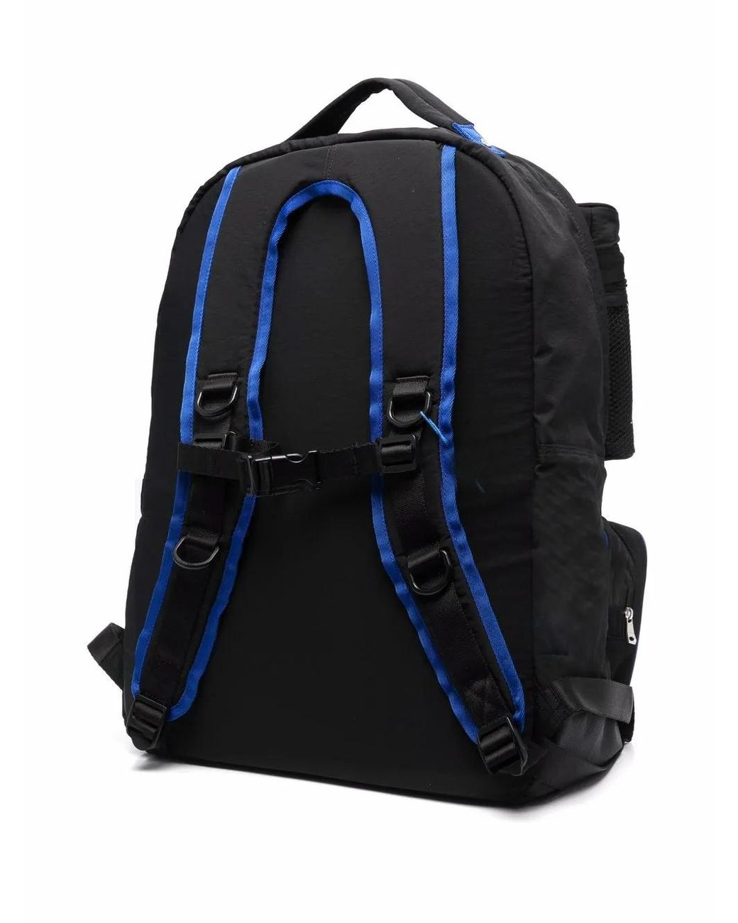 Adererror Black Logo-Print Backpack for men