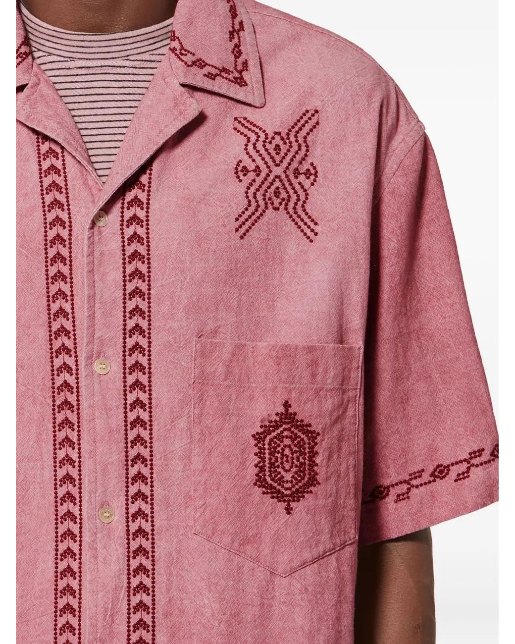 Isabel Marant Pink Zekim Shirt for men