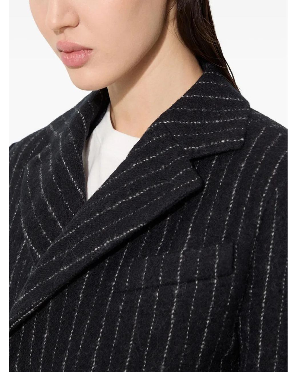 KENZO Black Pinstripe Blazer