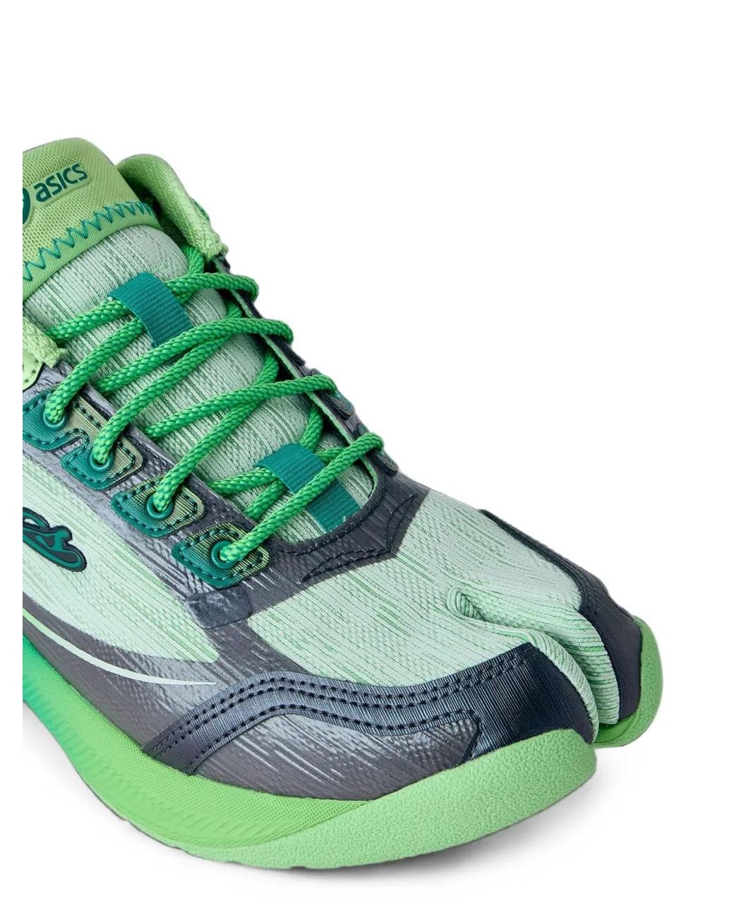 Asics Green X Kiko Kostadinov Ilargi Ff Ii Panelled Mesh Sneakers
