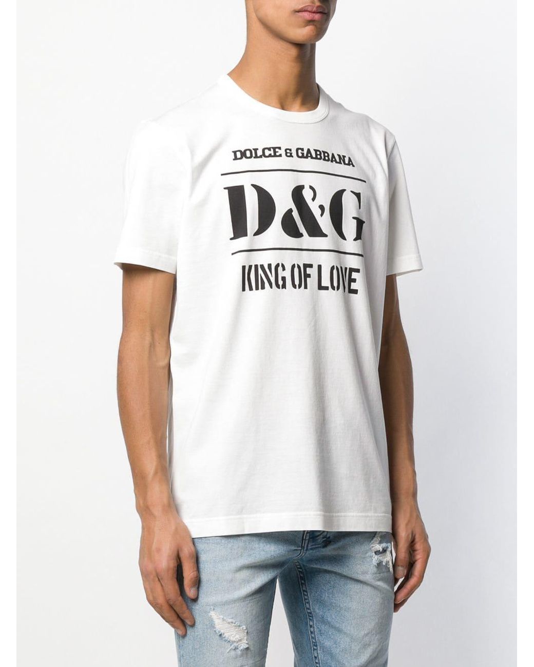 Dolce & Gabbana 'king Of T-shirt in for Men Lyst
