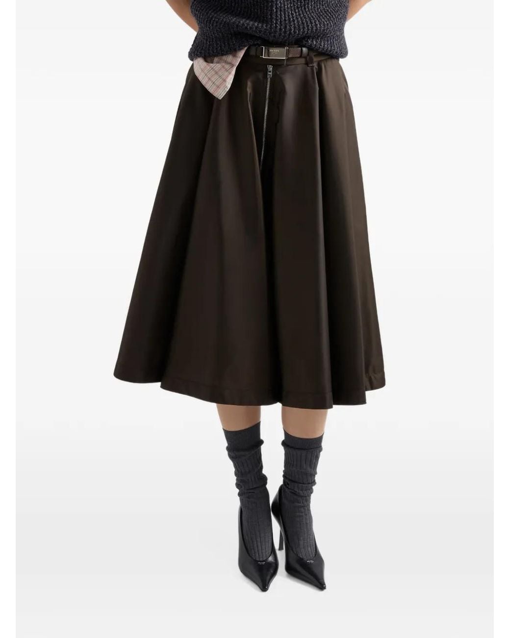 Prada Black Re-Nylon Skirt
