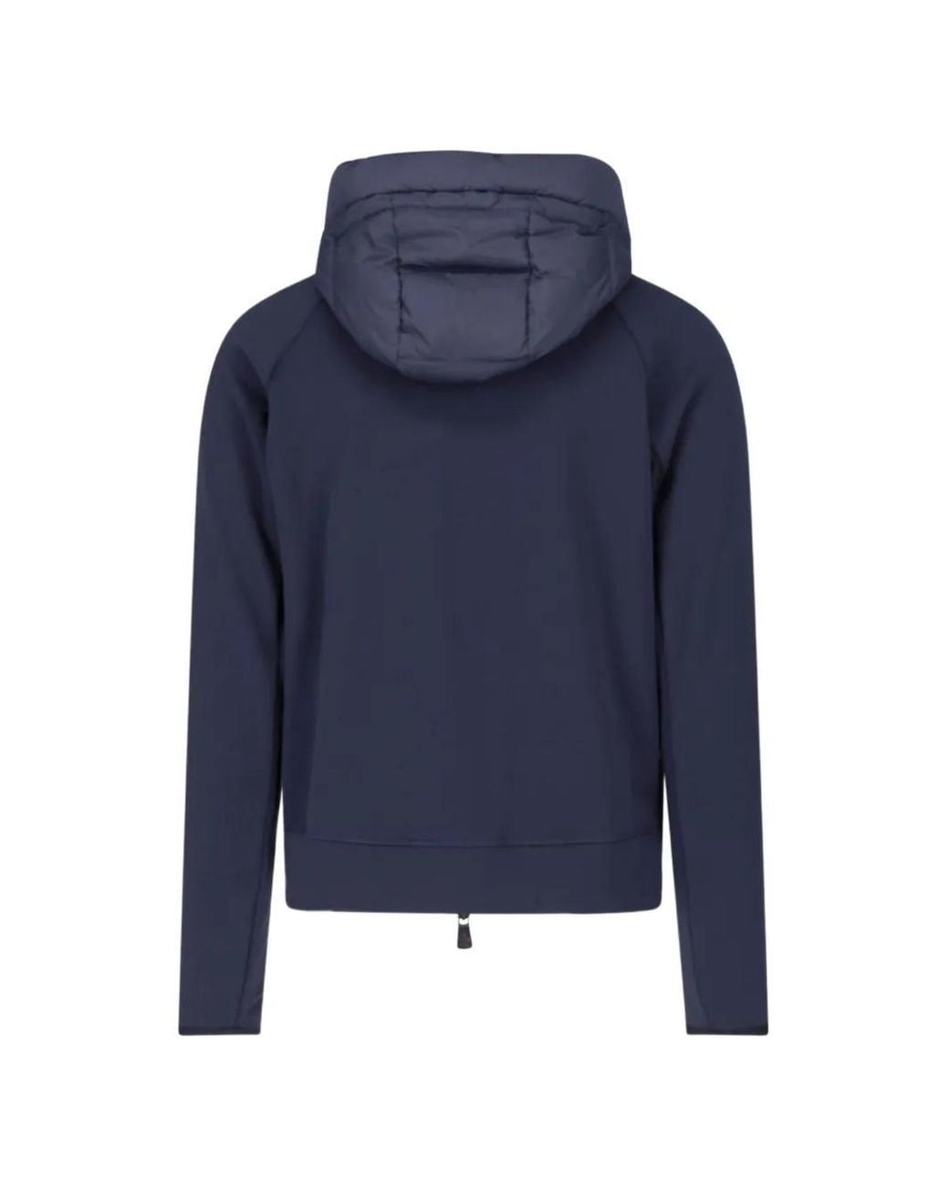 Moncler Blue Polartec Quilted Hooded Padded Jacket for men