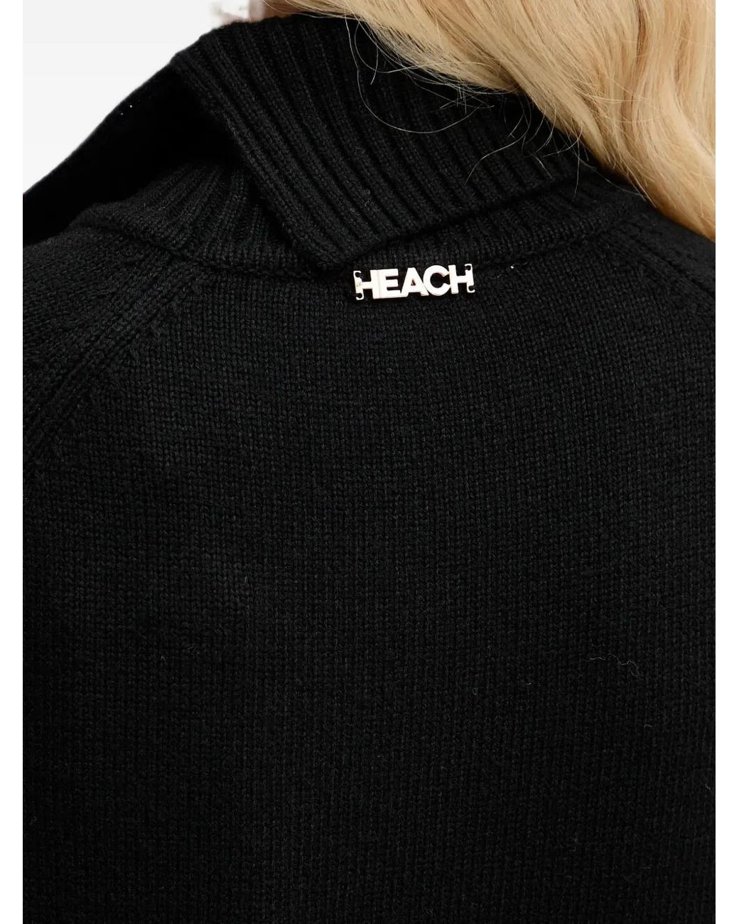 Silvian Heach Black Roll-Neck Sweater