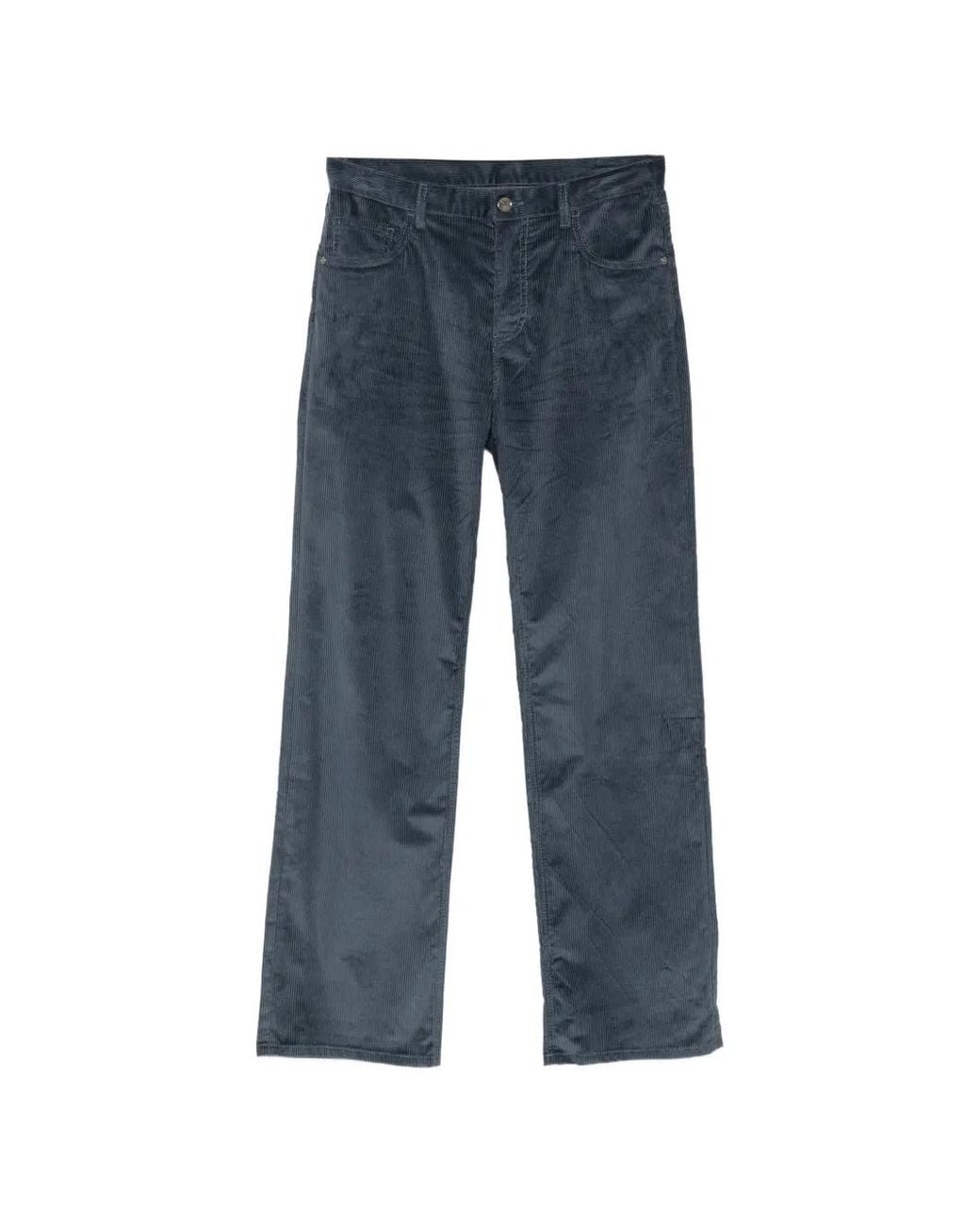 Etro Blue Corduroy Jeans for men