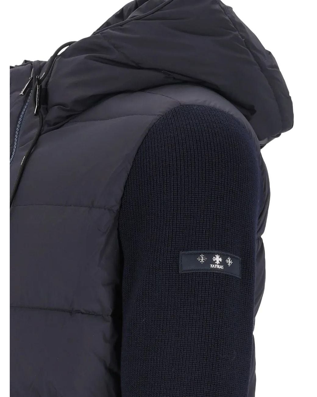 Tatras Blue Keitie Padded Panelled Jacket for men