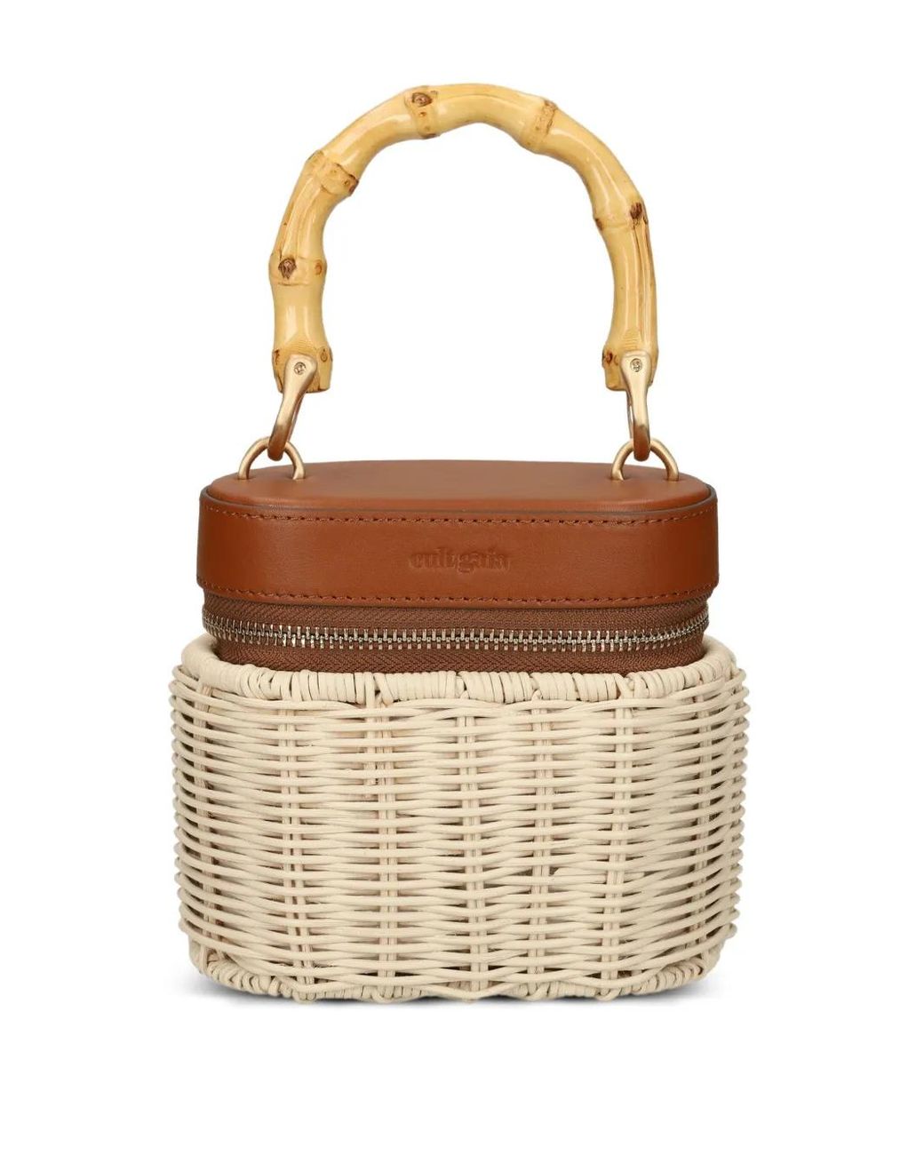 Cult Gaia White Mini Gwyneth Bag