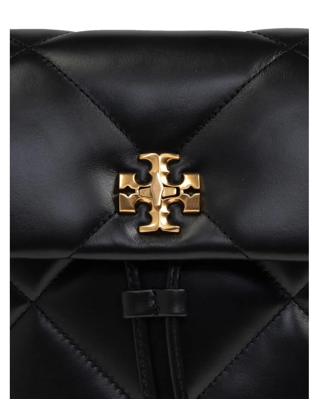 Tory Burch Black Backpack 'Kira Diamond Small'