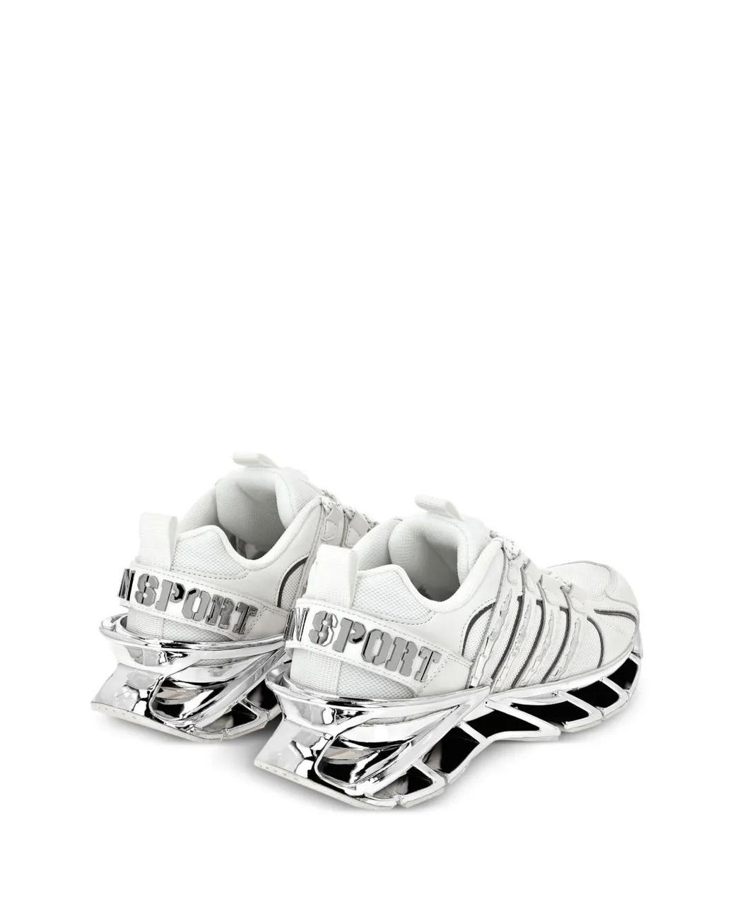 Philipp Plein White Runner Sneakers