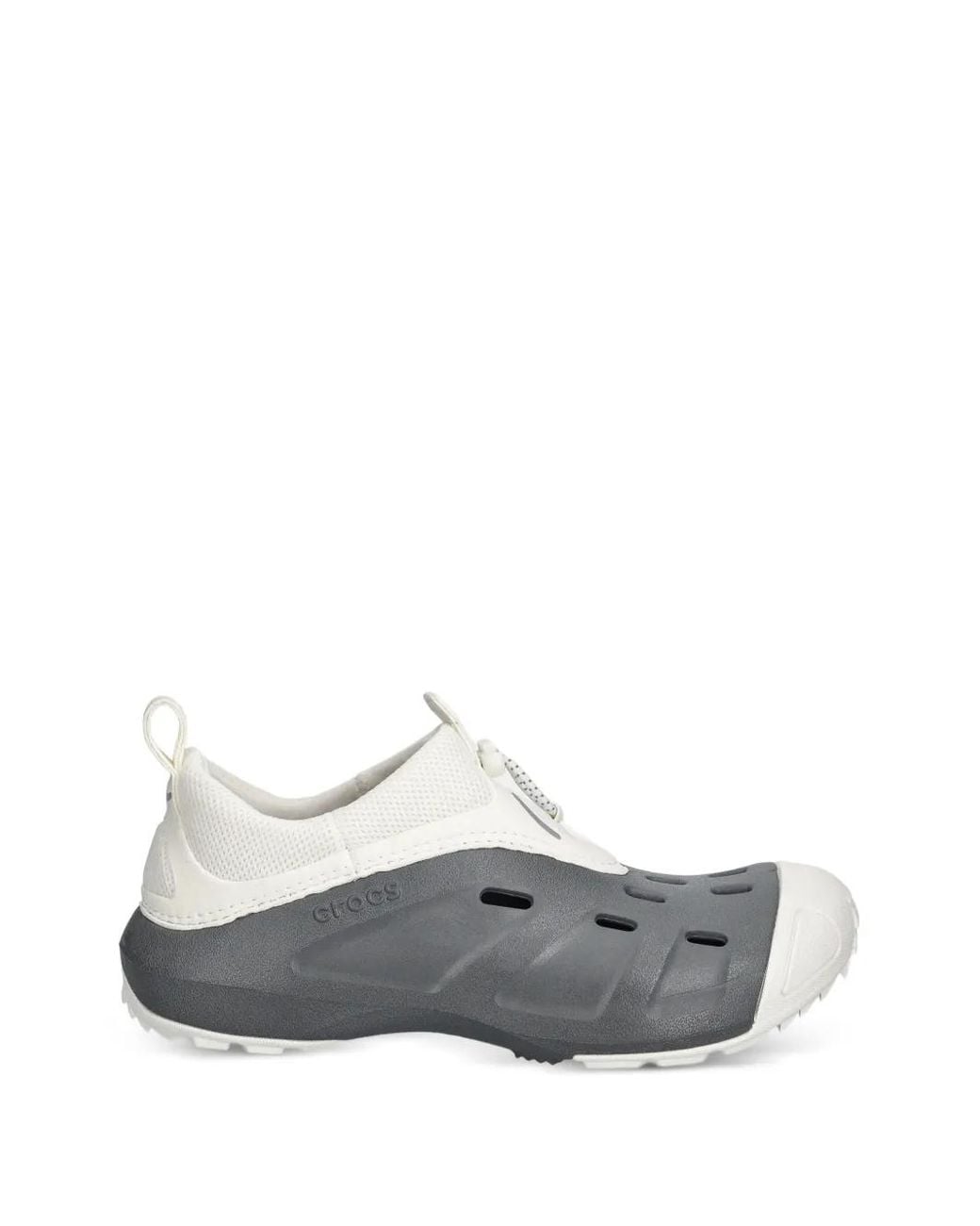 CROCSTM White Quick Trail Low Perforated Slip-On Sneakers